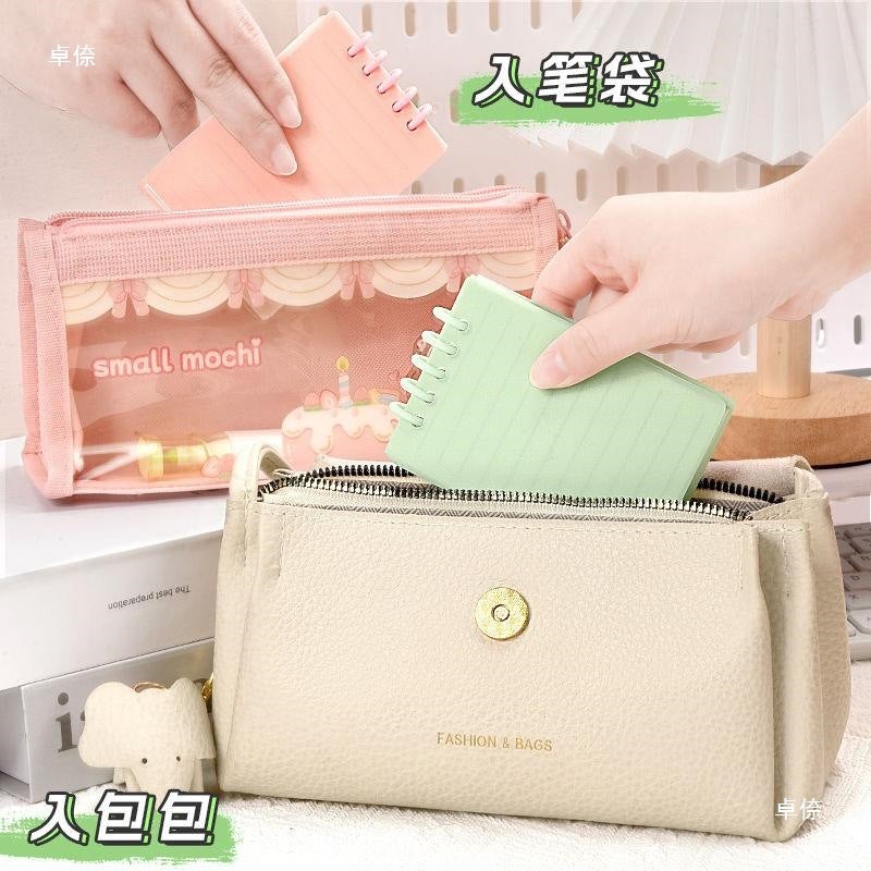 دفتر صغير محمول جيب كتاب ورق مفكوك عالي القيمة للطلاب ميني وورد دفتر ملاحظات محمول - Image 5